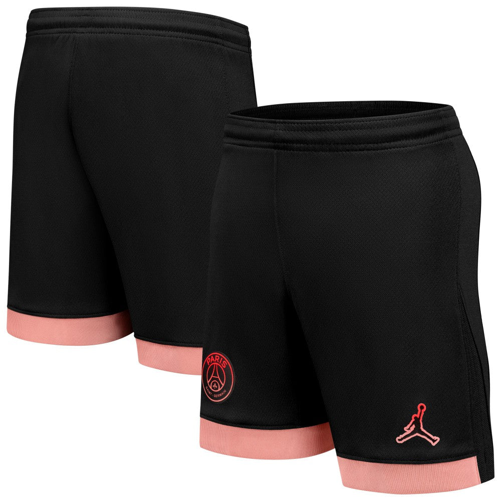 Paris Saint-Germain Jordan Brand Youth 2024/25 Third Stadium Shorts Black sale