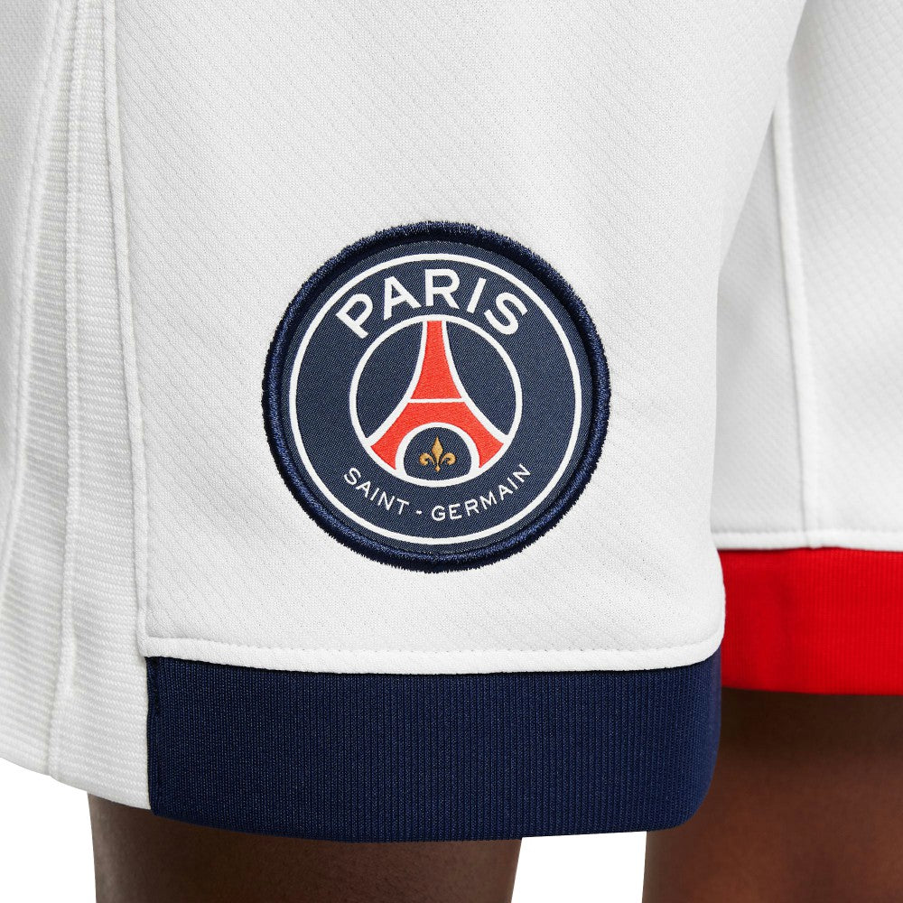 Paris Saint-Germain Youth 2024/25 Away Stadium Shorts White