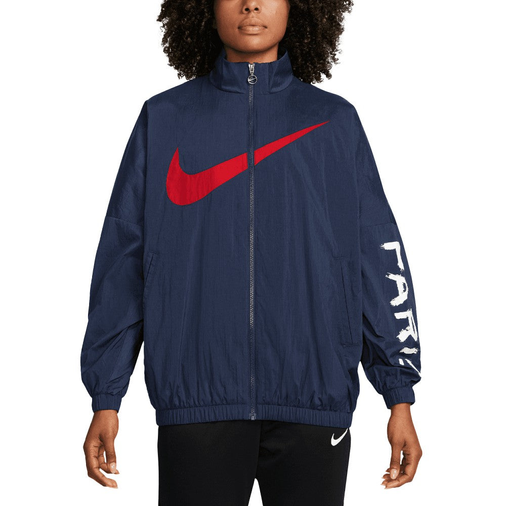 Paris Saint-Germain Women's Essential Windrunner Full-Zip Jacket Navy