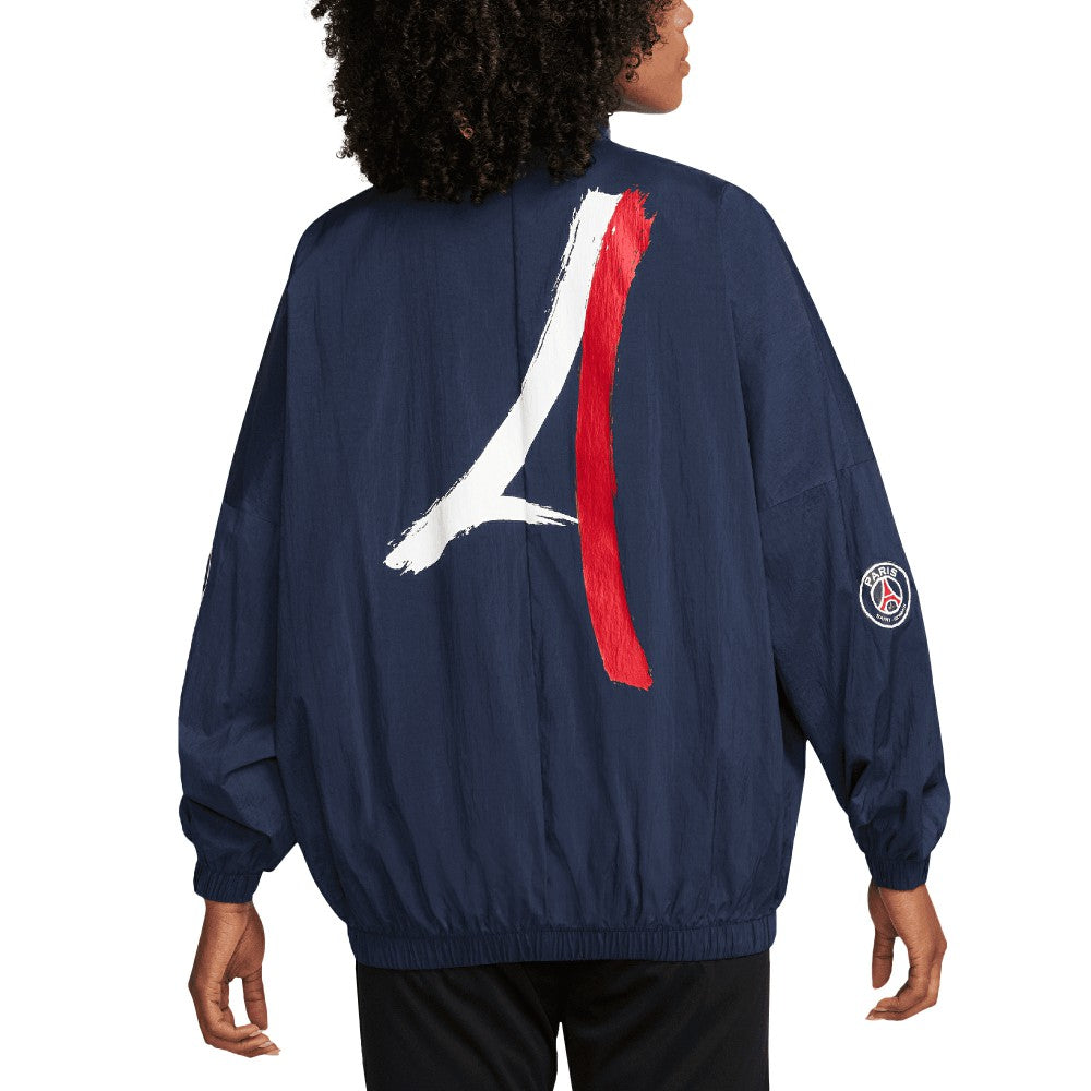 Paris Saint-Germain Women's Essential Windrunner Full-Zip Jacket Navy
