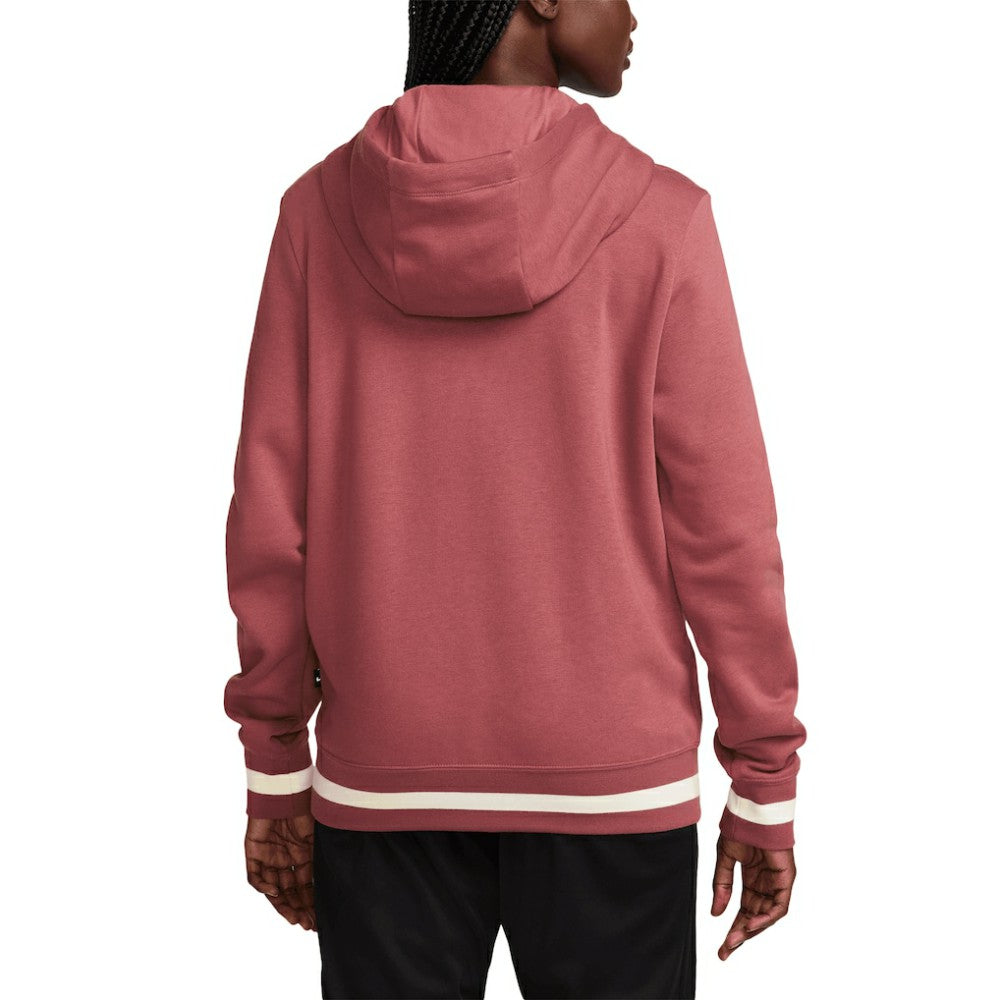 Liverpool Women's 2024/25 Third Club Fleece Pullover Hoodie Burgundy