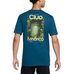 Club America Photo T-Shirt Blue