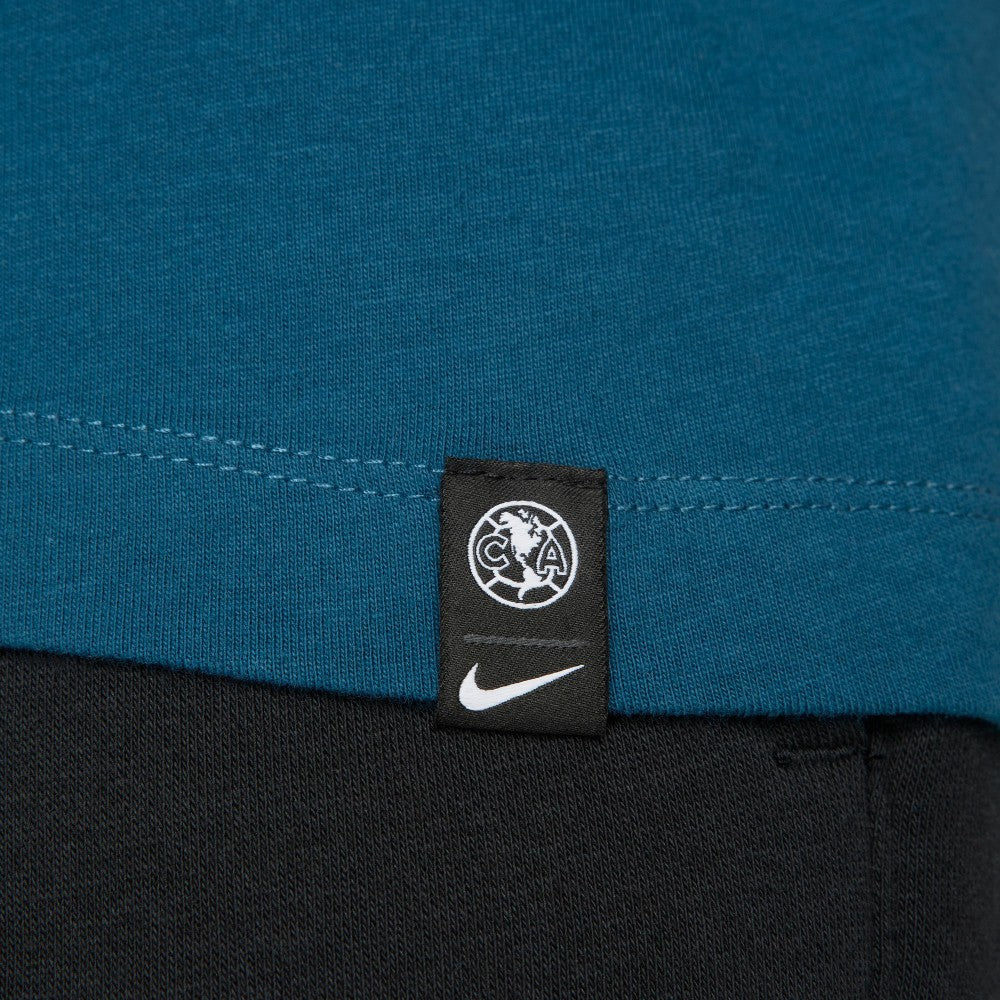 Club America Photo T-Shirt Blue