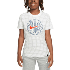 Club America Youth Play T-Shirt White