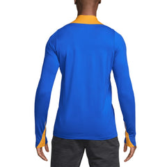 Inter Milan 2024/25 Third Strike Drill Performance Quarter-Zip Pullover Top Blue