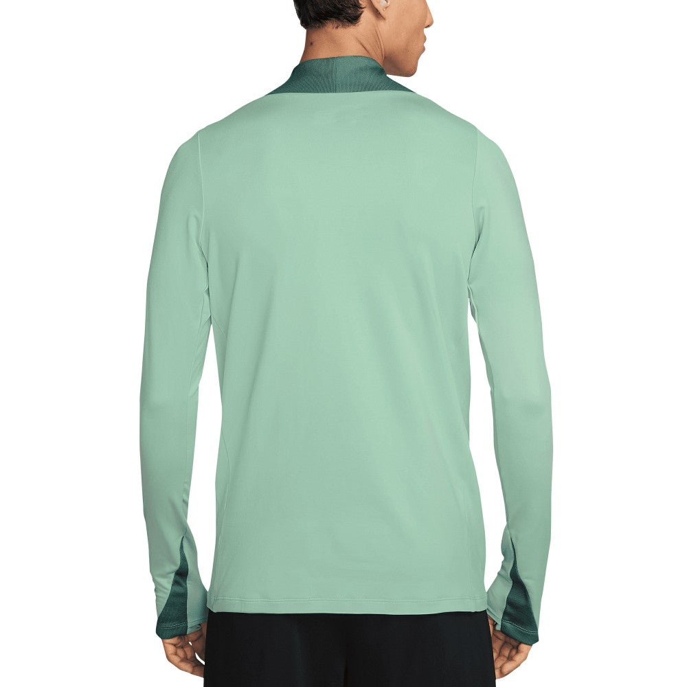 Tottenham Hotspur 2024/25 Third Strike Drill Performance Quarter-Zip Pullover Top Green shop