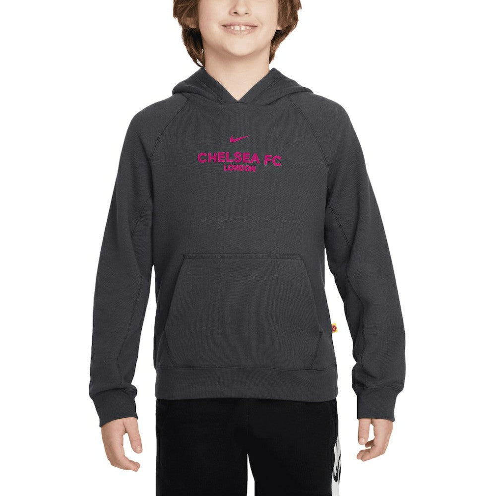 Chelsea Youth Third Air Pullover Hoodie Anthracite