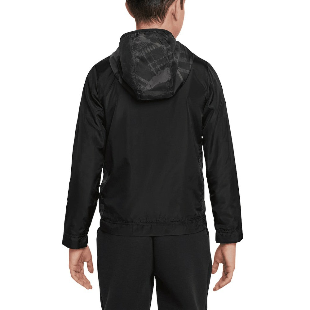 Chelsea Youth Amplify Windrunner Anorak Half-Zip Hoodie Jacket Black shop