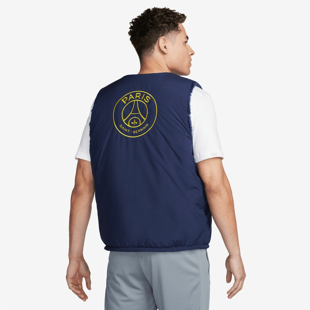 Paris Saint-Germain Club+ Winterized Reversible Full-Zip Vest Navy sale