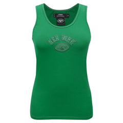 New York Jets Pro Standard Women's Triple Tonal Racerback Tank Top Kelly Green