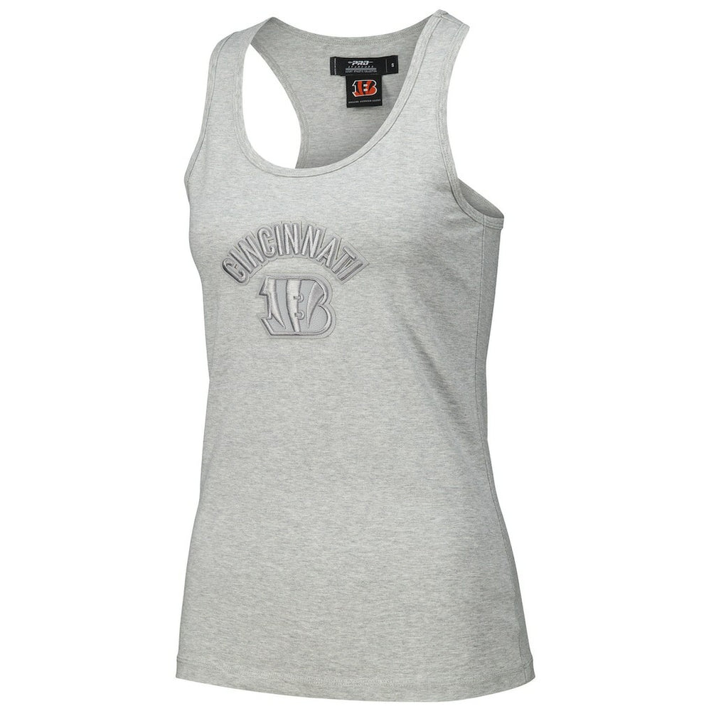 Cincinnati Bengals Pro Standard Women's Triple Tonal Racerback Tank Top Gray
