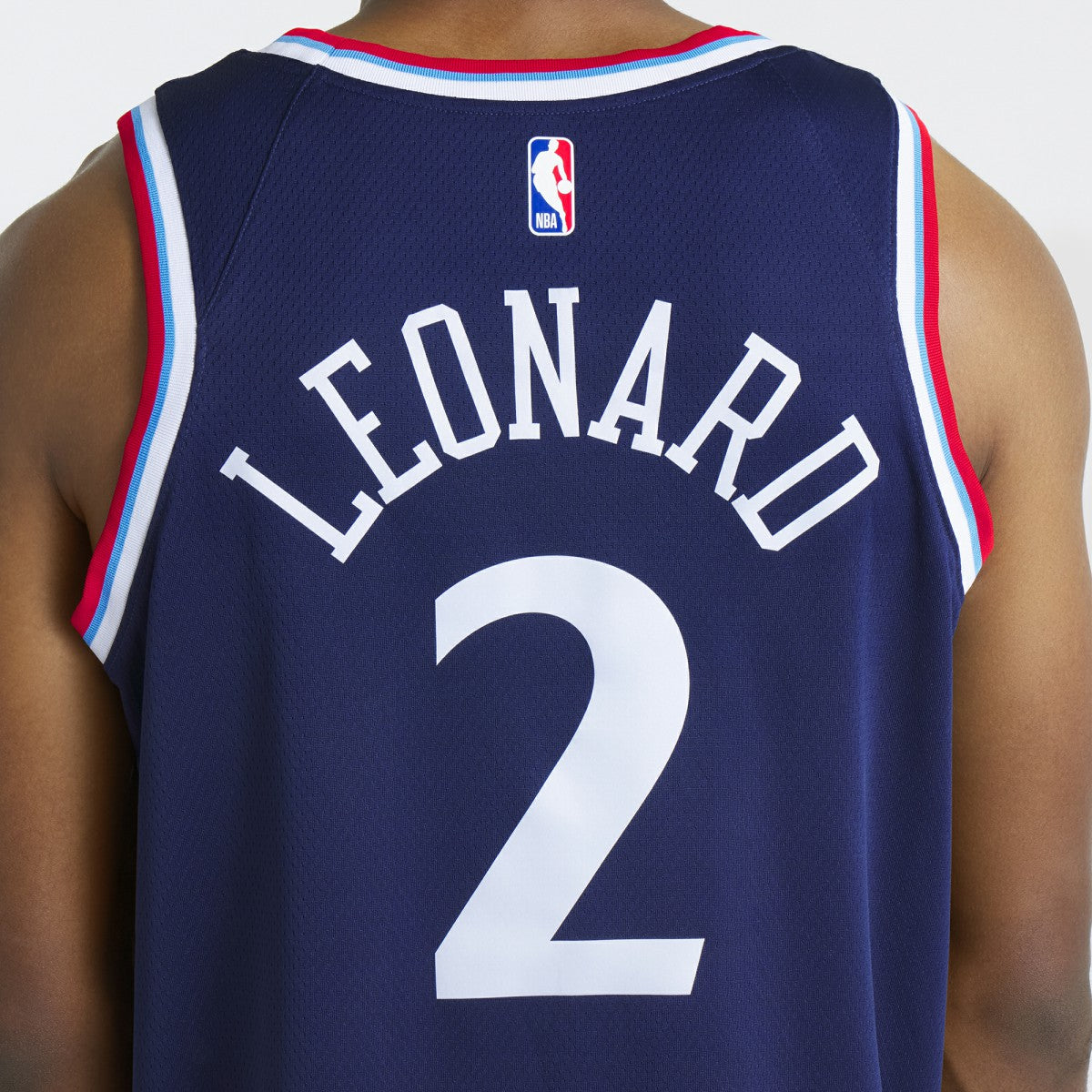 Kawhi Leonard LA Clippers Unisex 2024/25 Swingman Jersey Navy Icon Edition