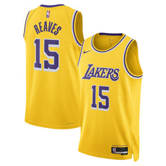 Austin Reaves Los Angeles Lakers Unisex Swingman Jersey Icon Edition Gold