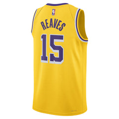 Austin Reaves Los Angeles Lakers Unisex Swingman Jersey Icon Edition Gold