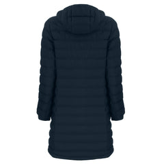 Chicago Bears Cutter & Buck Women's Mission Ridge Repreve Eco Insulated Long Full-Zip Puffer Jacket Navy