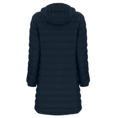 Denver Broncos Cutter & Buck Women's Mission Ridge Repreve Eco Insulated Long Full-Zip Puffer Jacket Navy