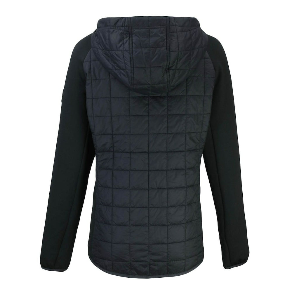 Minnesota Vikings Cutter & Buck Women's Rainier Primaloft Eco Full-Zip Hybrid Jacket Black