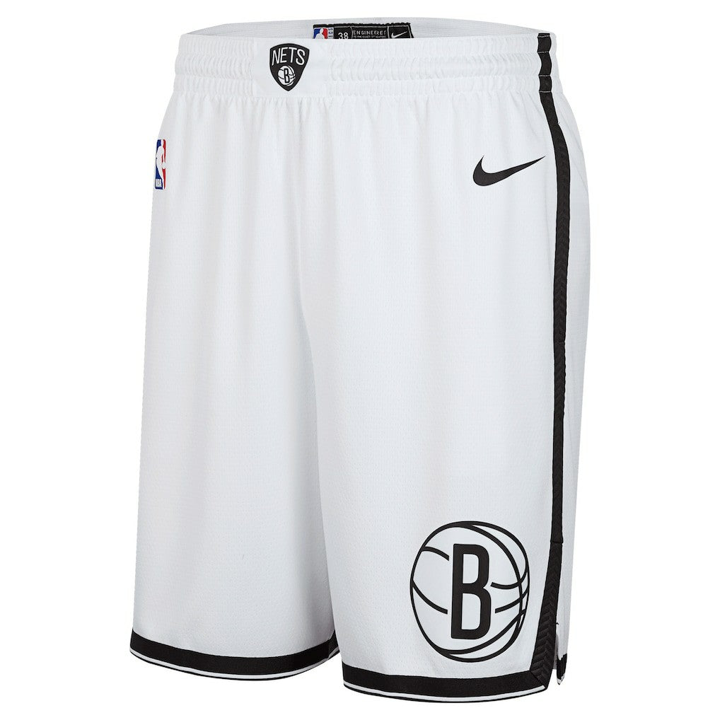 Brooklyn Nets 2024/25 Association Edition Swingman Shorts White