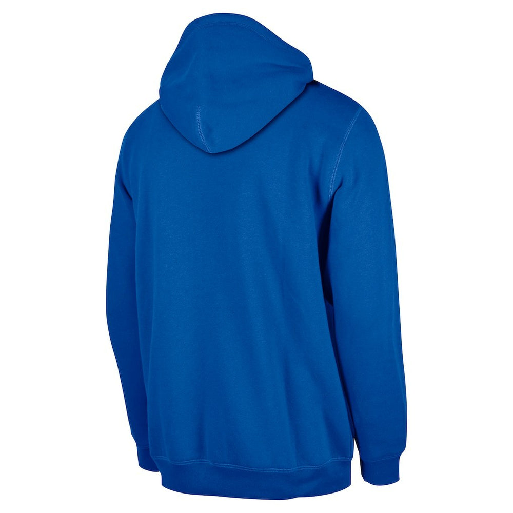 New York Giants New Era 3rd Down Plaid Pullover Hoodie Royal