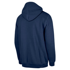Houston Texans New Era 3rd Down Plaid Pullover Hoodie Navy