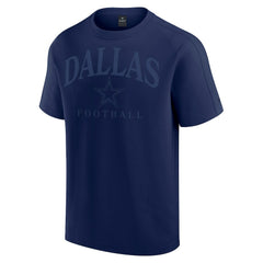 Dallas Cowboys Unisex Elements Flex Tri-Blend T-Shirt Navy