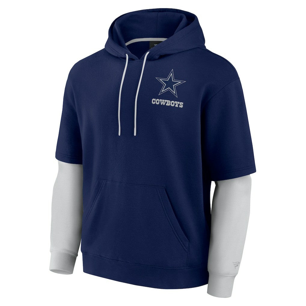 Dallas Cowboys Unisex Sleek Elements Pullover Hoodie Navy