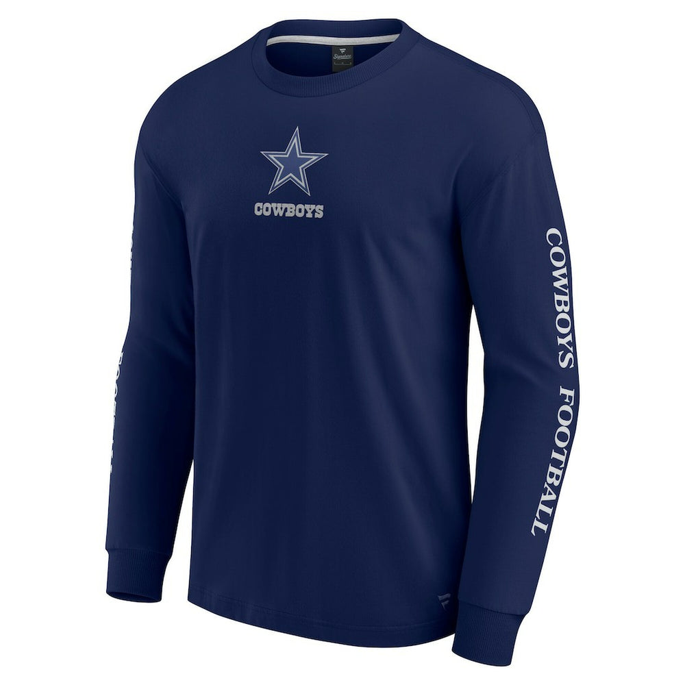 Dallas Cowboys Unisex Elements Strive Long Sleeve T-Shirt Navy