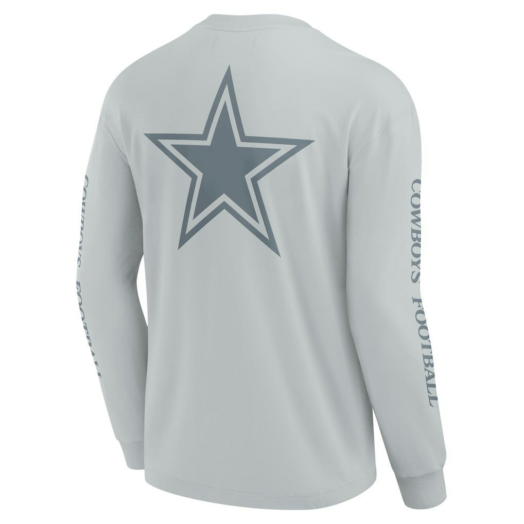 Dallas Cowboys Unisex Elements Strive Long Sleeve T-Shirt Gray