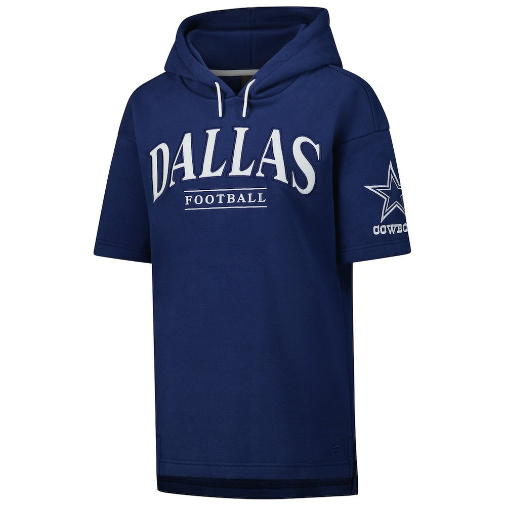 Dallas Cowboys Unisex Elements Ready Short Sleeve Pullover Hoodie Navy