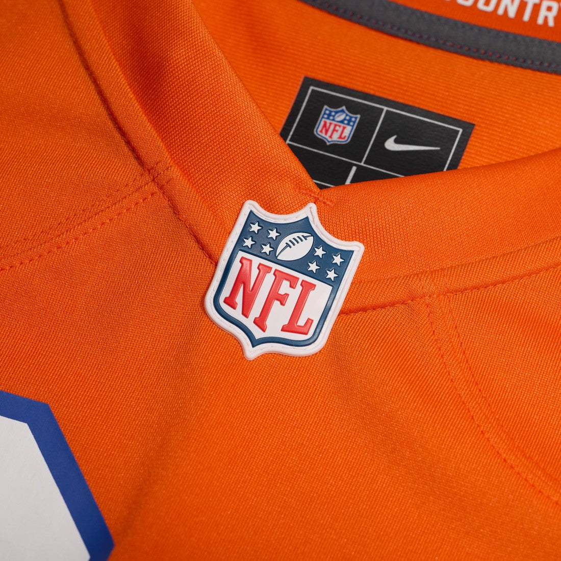 Jaleel McLaughlin Denver Broncos Mile High Collection 1977 Throwback Player Game Jersey Orange