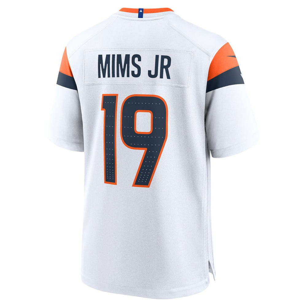 Marvin Mims Jr Denver Broncos Game Jersey White