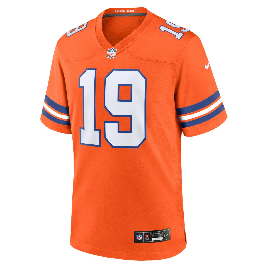 Marvin Mims Jr Denver Broncos Mile High Collection 1977 Throwback Player Game Jersey Orange