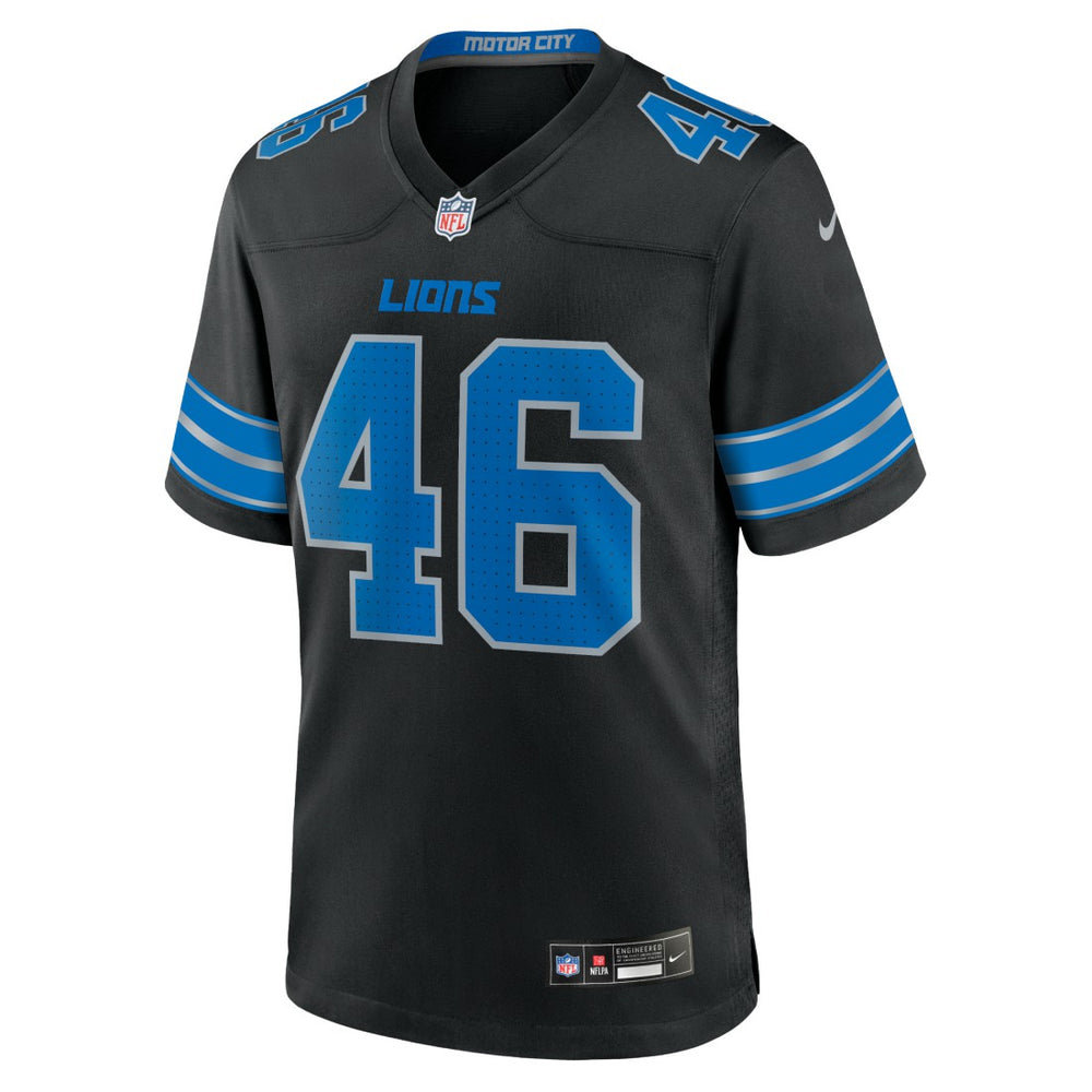 Jack Campbell Detroit Lions 2nd Alternate Game Jersey Black