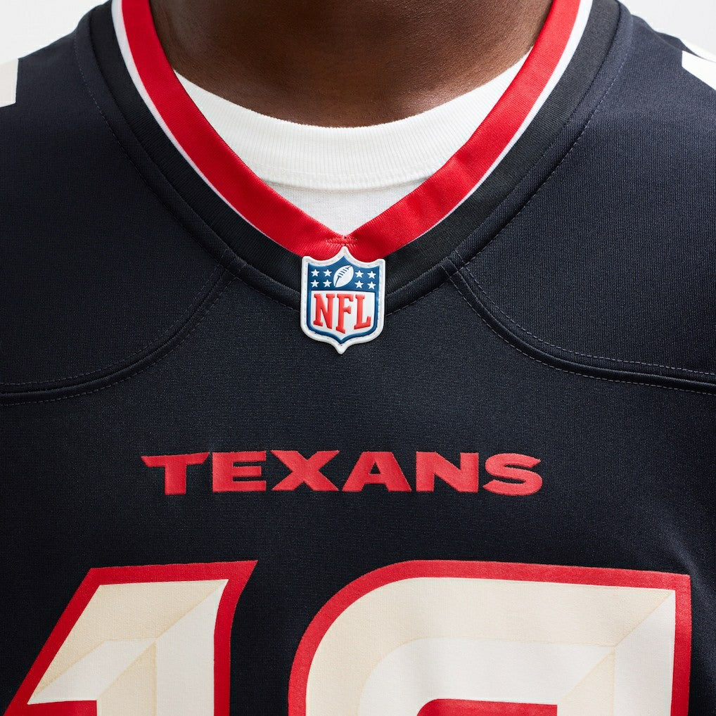 Nico Collins Houston Texans Game Jersey Navy