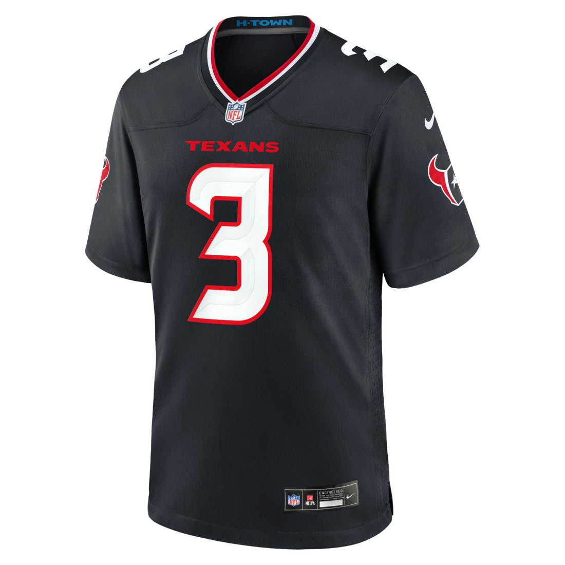 Tank Dell Houston Texans Game Jersey Navy