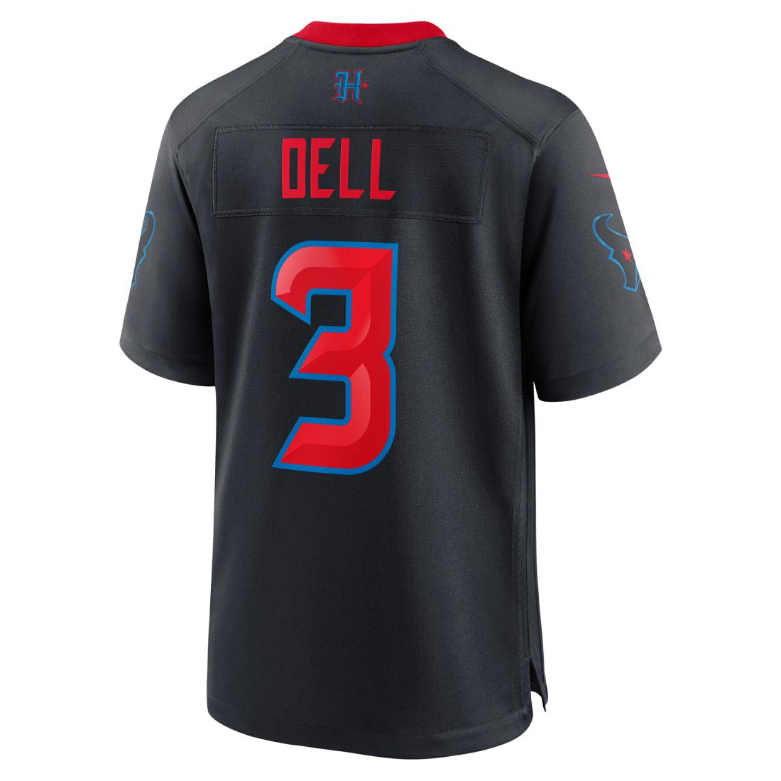 Tank Dell Houston Texans 2nd Alternate Game Jersey Navy