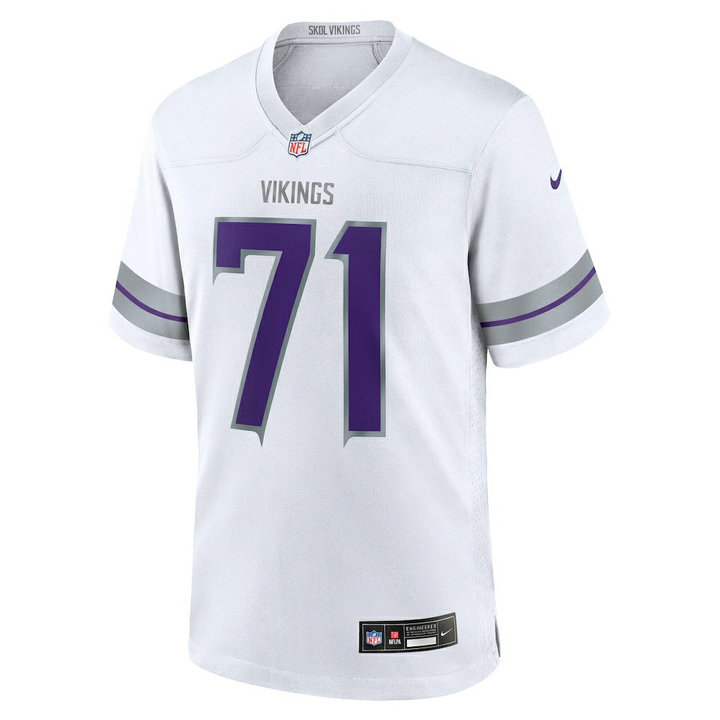 Christian Darrisaw Minnesota Vikings Alternate Game Jersey White
