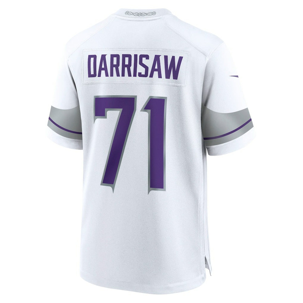 Christian Darrisaw Minnesota Vikings Alternate Game Jersey White