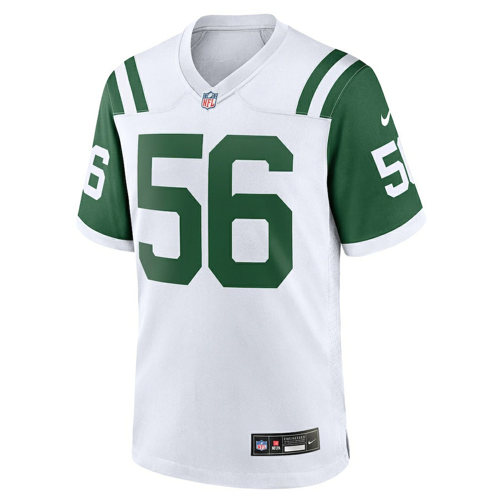 Quincy Williams New York Jets Alternate Game Jersey White