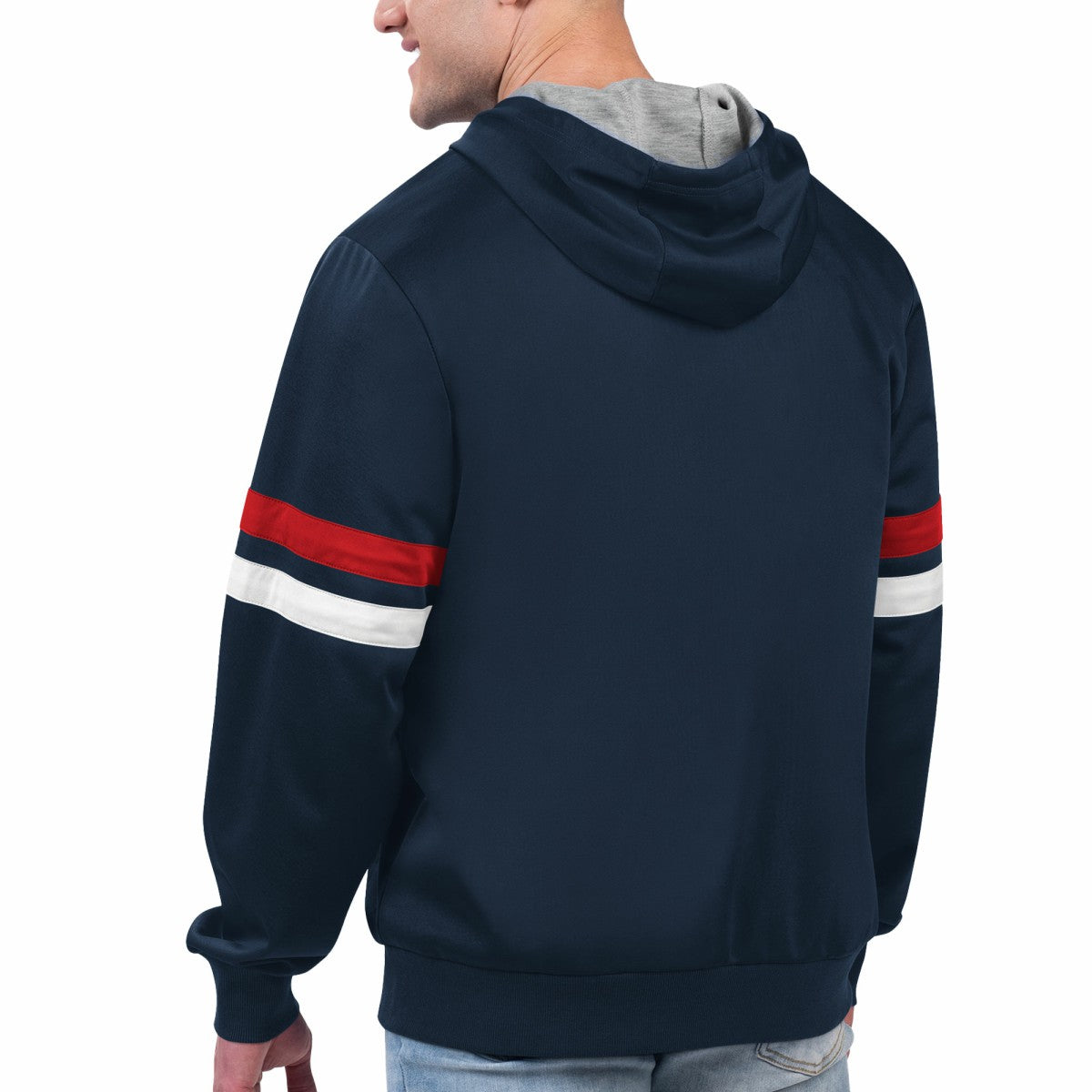 Washington Wizards G-III Sports by Carl Banks Contender Full-Zip Hoodie Jacket Navy