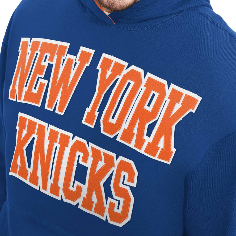 New York Knicks Tommy Jeans Greyson Pullover Hoodie Blue