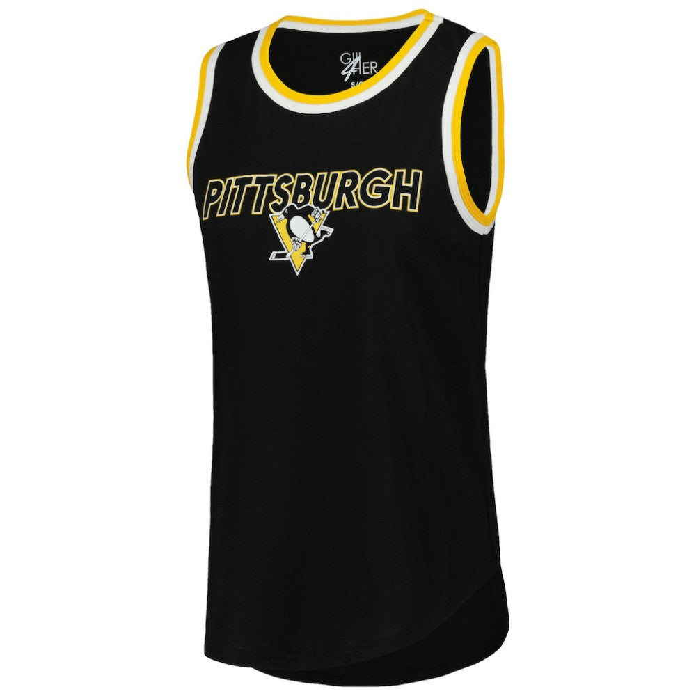 NHL Pittsburgh Penguins G-III 4Her by Carl Banks Women's Strategy Tank Top - Black