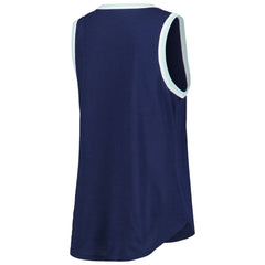 NHL Seattle Kraken G-III 4Her by Carl Banks Women's Strategy Tank Top - Deep Sea Blue
