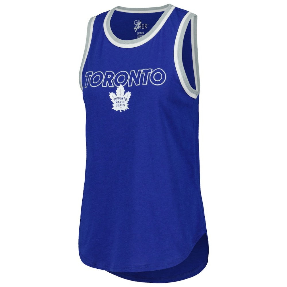 NHL Toronto Maple Leafs G-III 4Her by Carl Banks Women's Strategy Tank Top - Blue