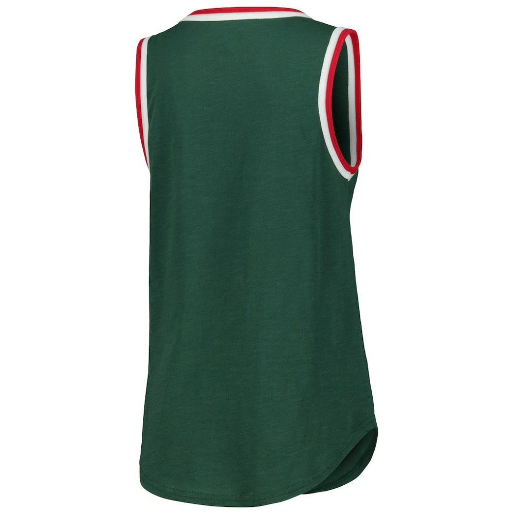 NHL Minnesota Wild G-III 4Her by Carl Banks Women's Strategy Tank Top - Green