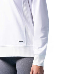 NHL Boston Bruins MSX by Michael Strahan Women's Millie Raglan Pullover Sweatshirt - White