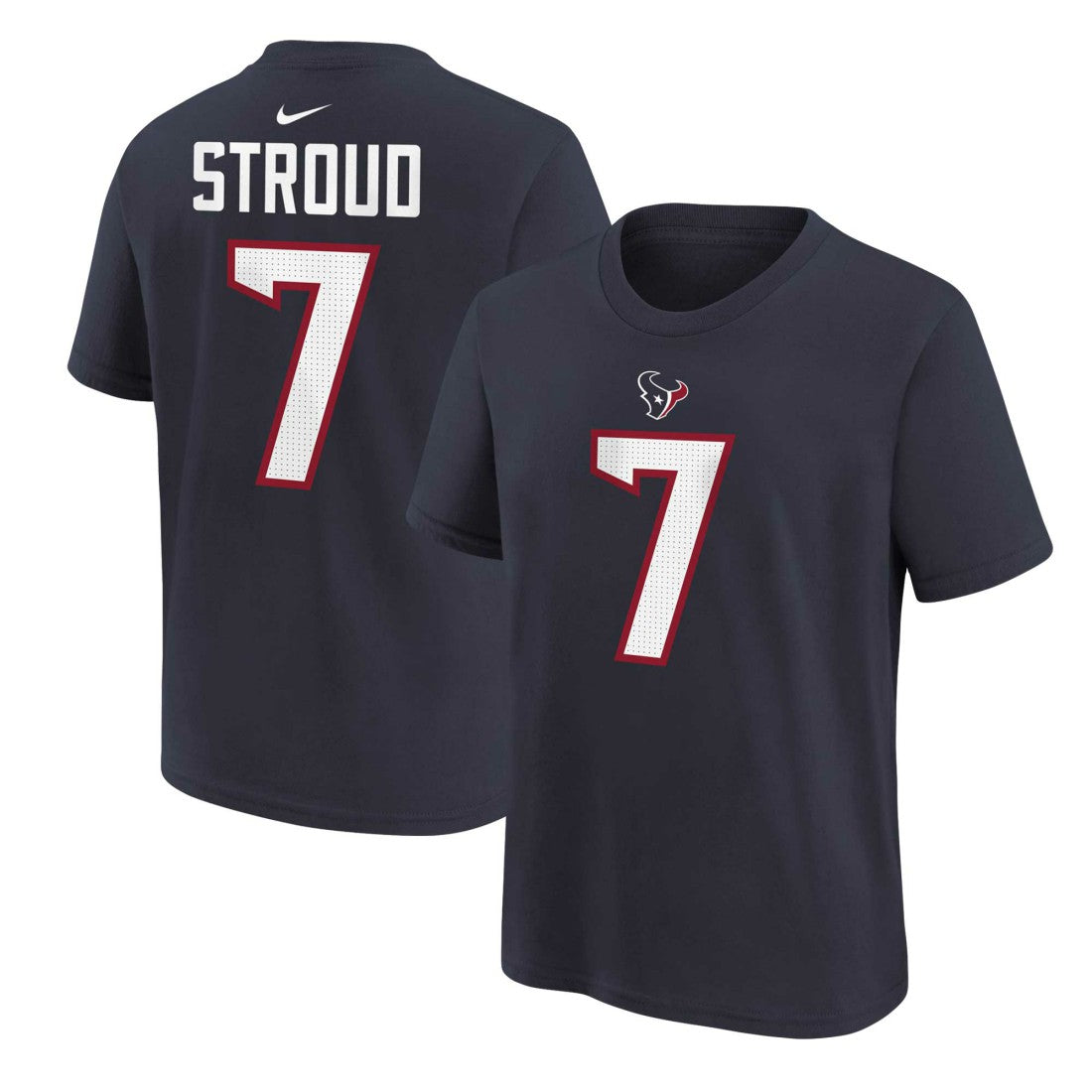 C.J. Stroud Houston Texans Preschool Player Name & Number T-Shirt Navy