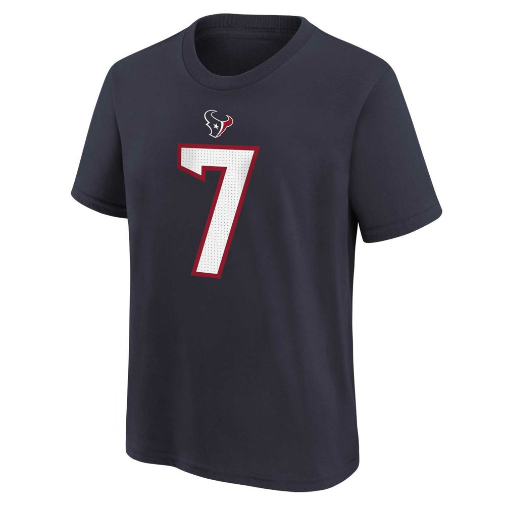 C.J. Stroud Houston Texans Preschool Player Name & Number T-Shirt Navy