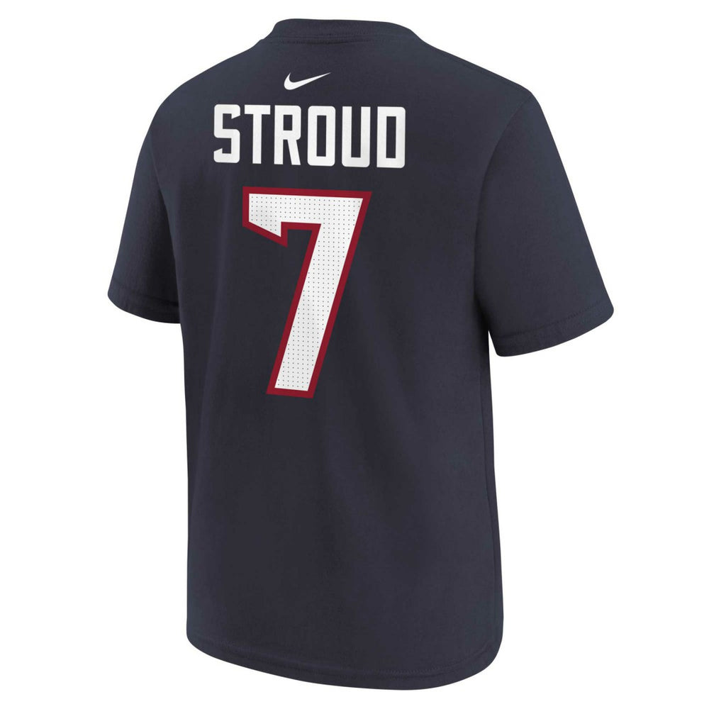 C.J. Stroud Houston Texans Preschool Player Name & Number T-Shirt Navy