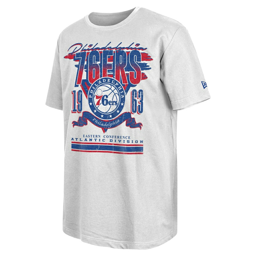 Philadelphia 76ers Sport Classics Oversized T-Shirt White